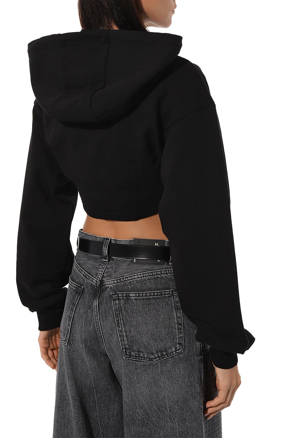 Хлопковое худи TRUSSARDI, арт. 56F00257-1T006398, фото 4