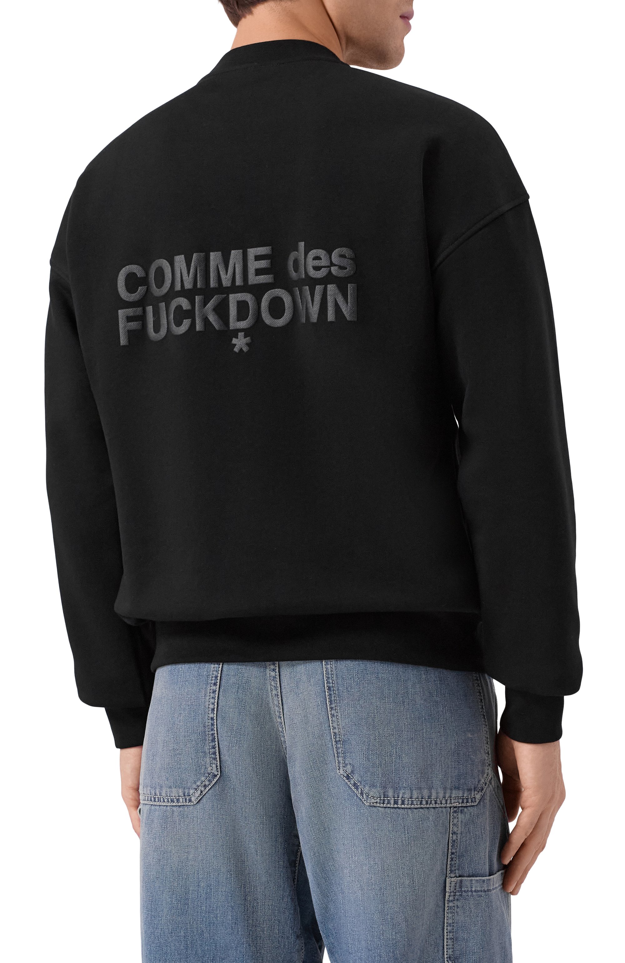 Хлопковый свитшот COMME DES FUCKDOWN, арт. CFABM01731, фото 4