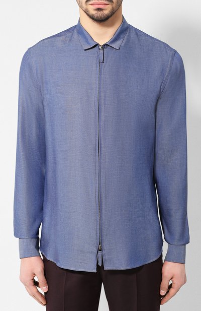 Рубашка из вискозы GIORGIO ARMANI, арт. 8WGCCZ5H/TZ222, фото 3