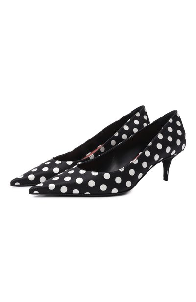 Женские атласные туфли barbara 55 AMINA MUADDI, арт. BARBARA PUMP 55/SATIN