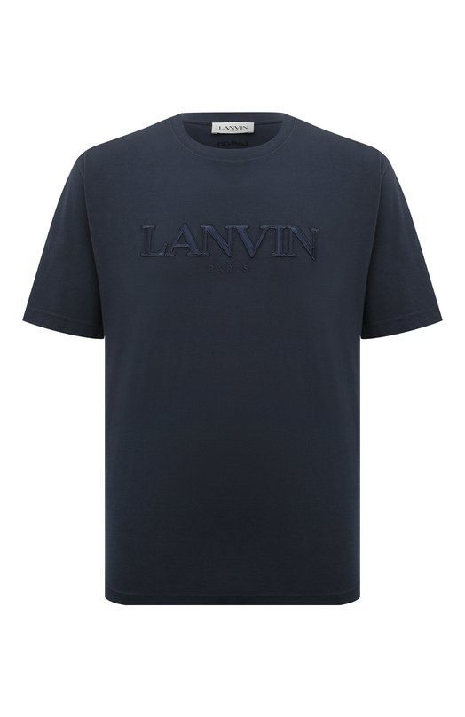 фото Хлопковая футболка lanvin