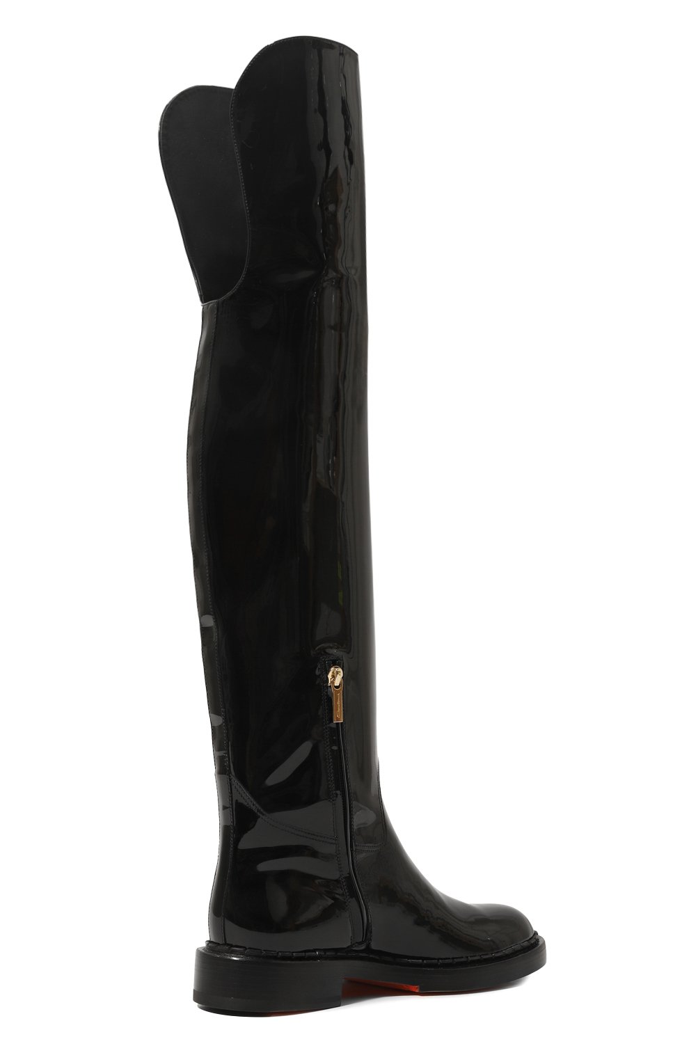 Кожаные ботфорты SANTONI, арт. WSAL70563BJ2TSQ9, фото 5