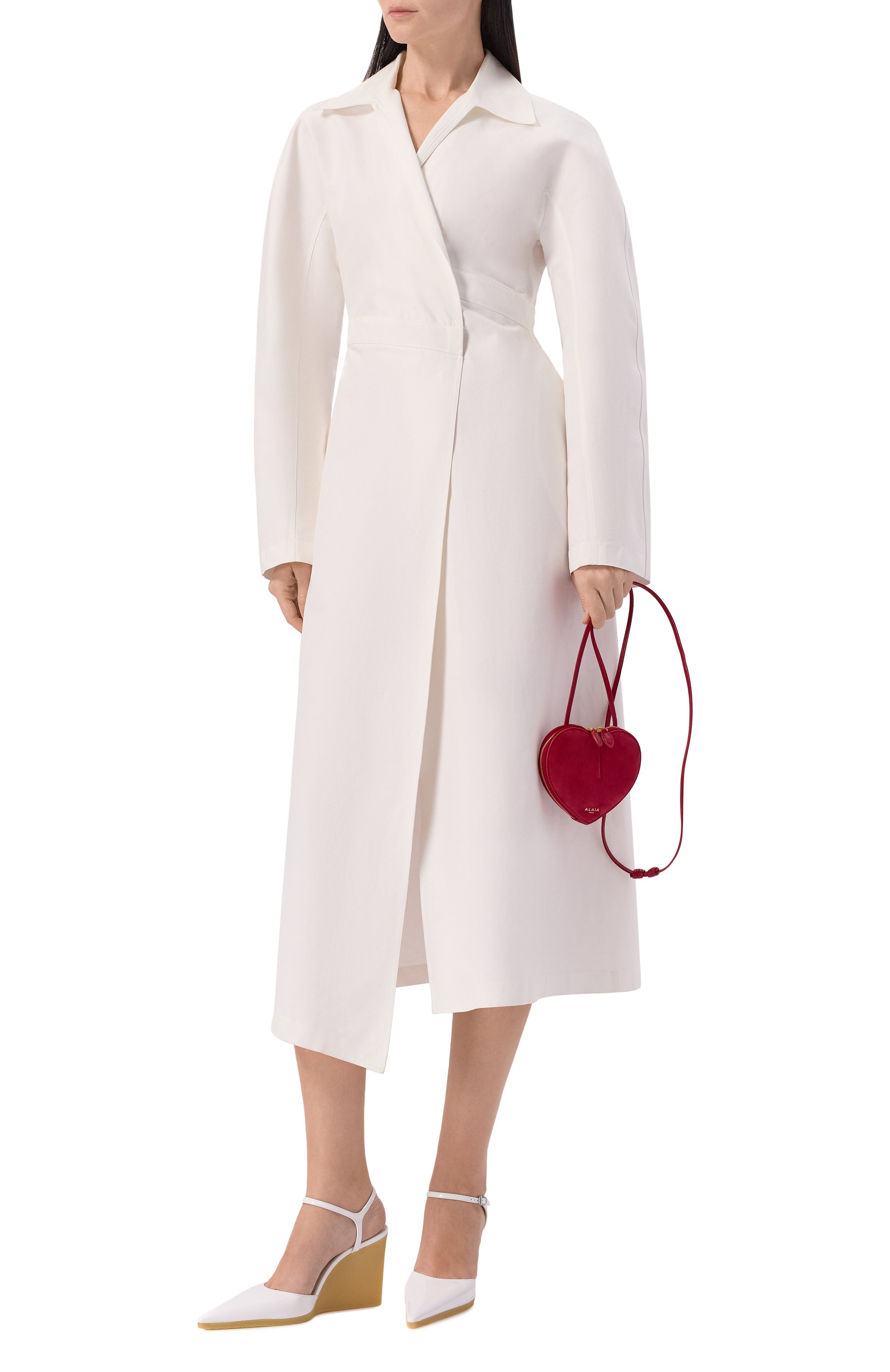 Сумка le cœur small ALAIA, арт. AA1P043CA577, фото 3