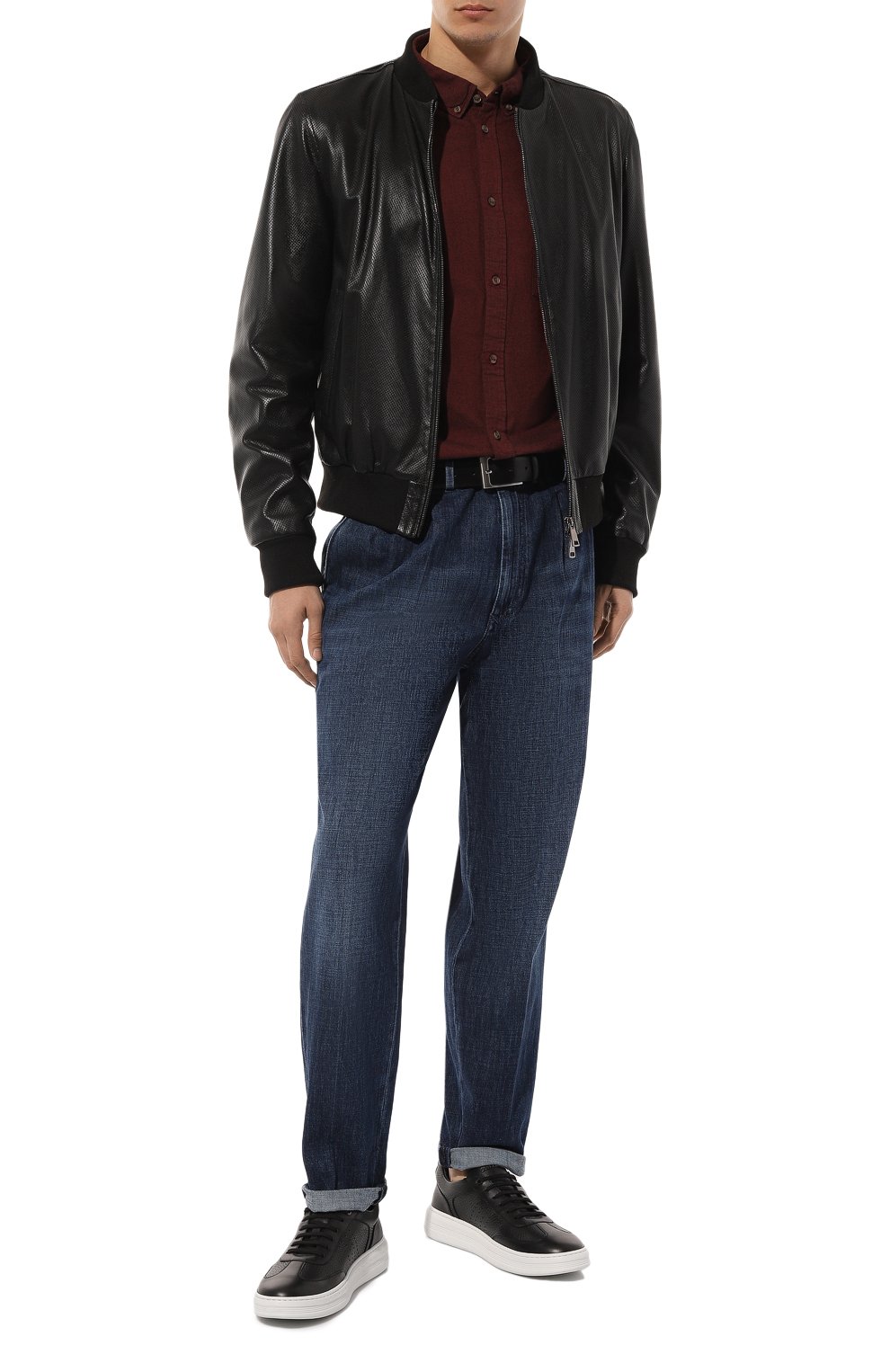 Джинсы leisure fit BRUNELLO CUCINELLI, арт. M0Z37B2254, фото 2