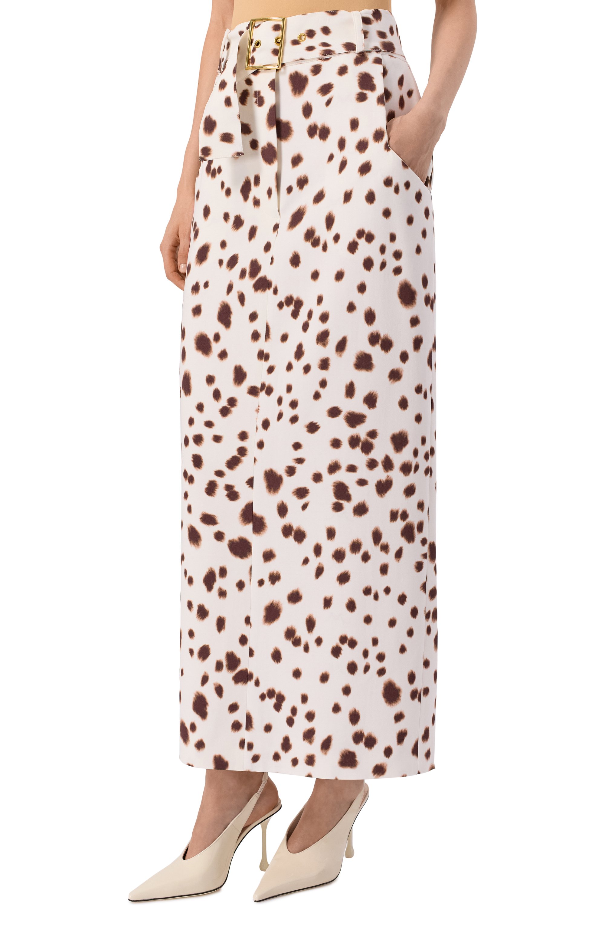 Юбка из вискозы ROWEN ROSE, арт. SKR_RR179_L_B/SABLE, фото 3