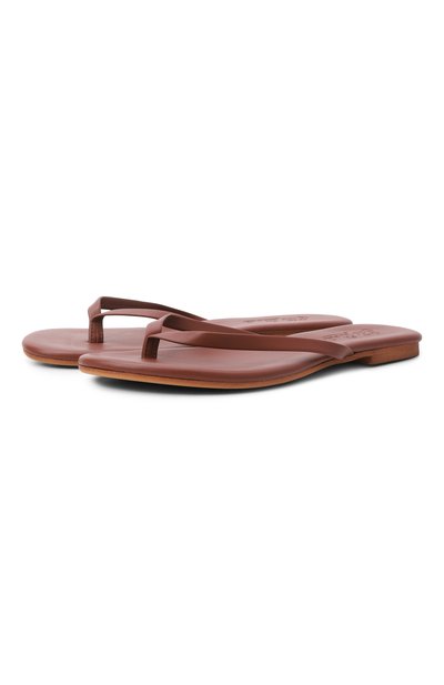 Женские кожаные шлепанцы MC2 SAINT BARTH, арт. FLIS001-01798L/FLIP FL0P SANDAL L