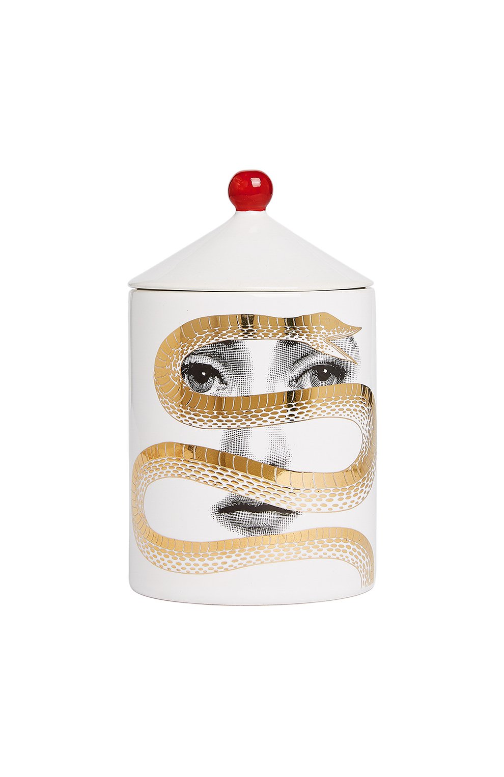 Ароматическая свеча se poi peccato originale FORNASETTI белого цвета по цене 39950 руб., арт. FPSM044Z-FP, фото 1 Ароматическая свеча se poi peccato originale FORNASETTI, арт. FPSM044Z-FP, фото 1