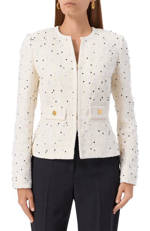 Жакет Giambattista Valli 25FWPVCA6040/28LIN Кремовый  25FWPVCA6040/28LIN Фото 3