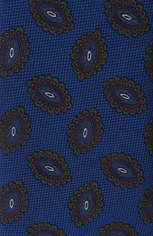 Шелковый галстук Brioni O61D00-PC455 Синий  O61D00-PC455 Фото 4