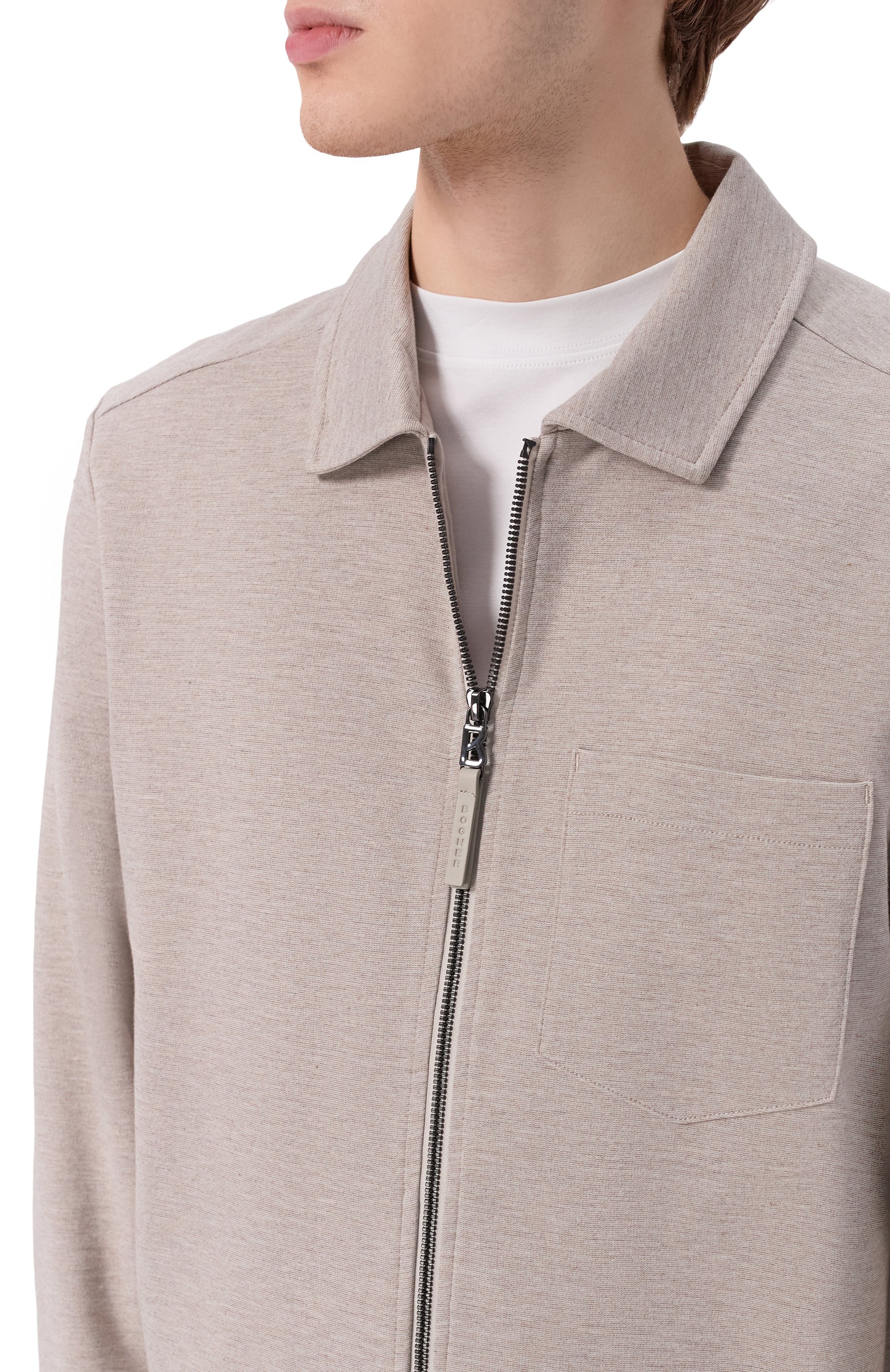 Куртка из вискозы BOGNER бежевого цвета по цене 48300 руб., арт. 88309360, фото 5 Куртка из вискозы BOGNER, арт. 88309360, фото 5