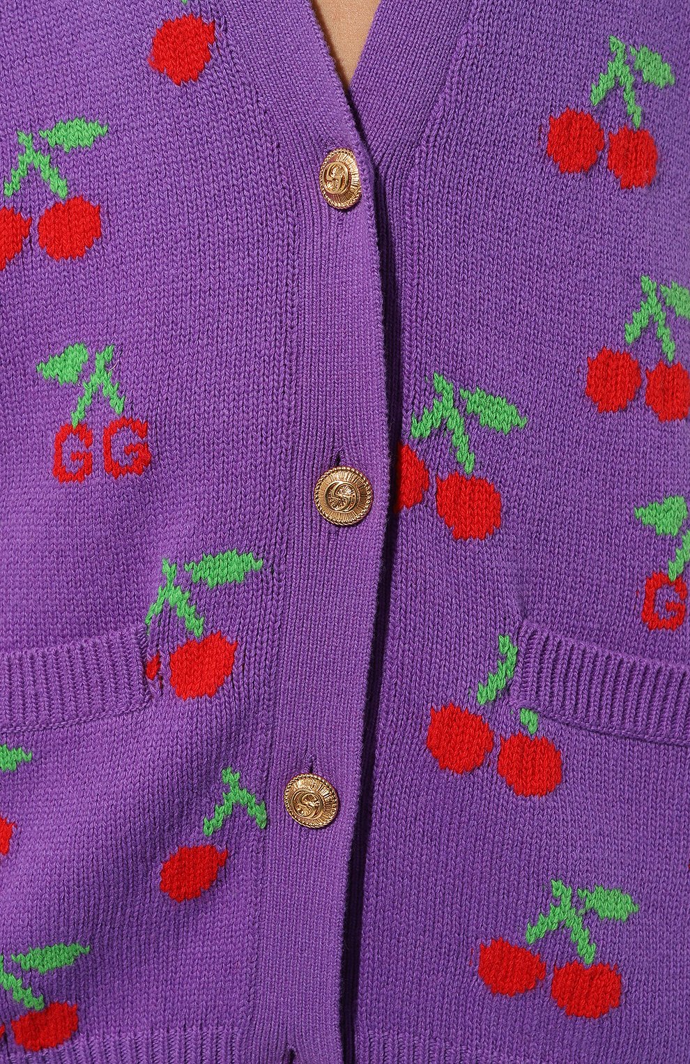 Шерстяной кардиган GUCCI, арт. 579932 XKAWB, фото 5