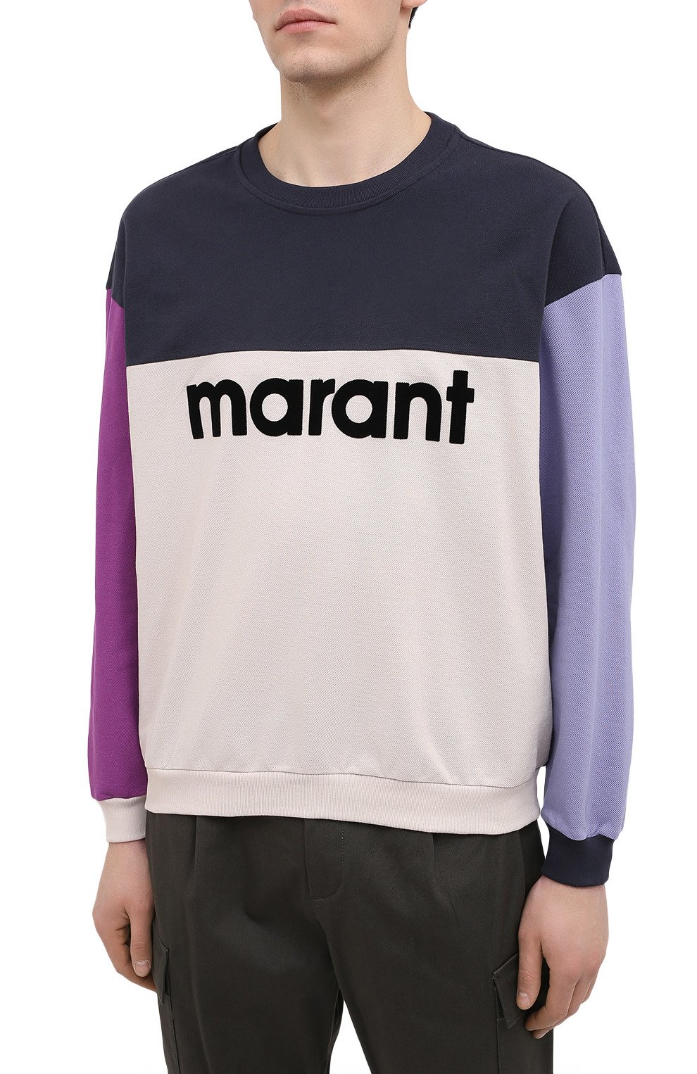 Хлопковый свитшот ISABEL MARANT, арт. SW0279-21P033H/AFT0NE, фото 3