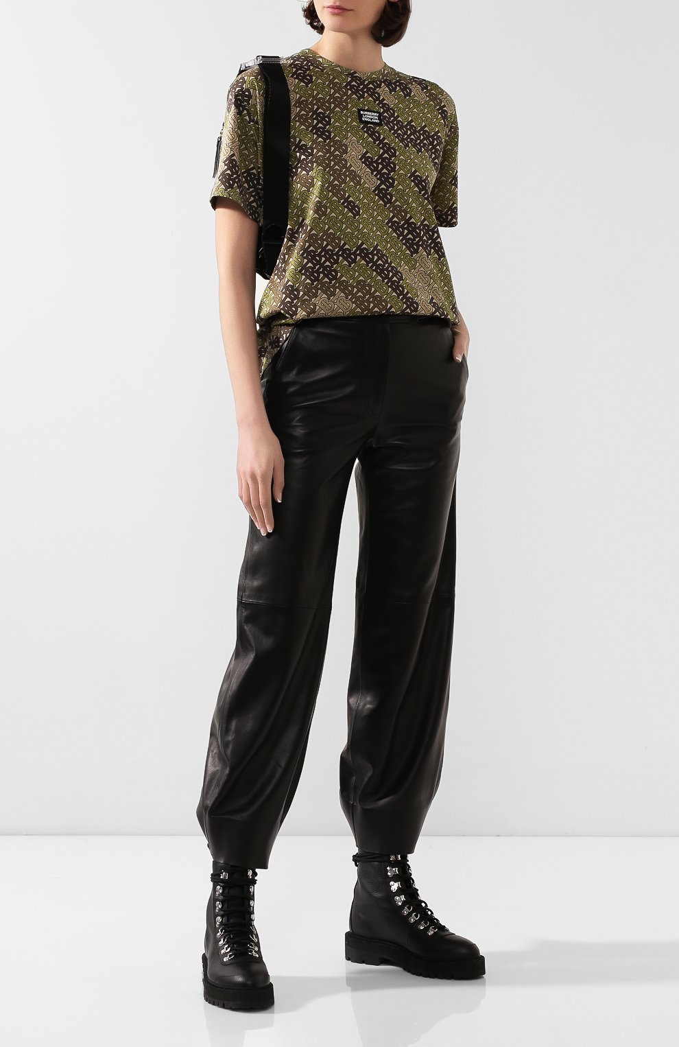 Хлопковая футболка BURBERRY, арт. 8016257, фото 2