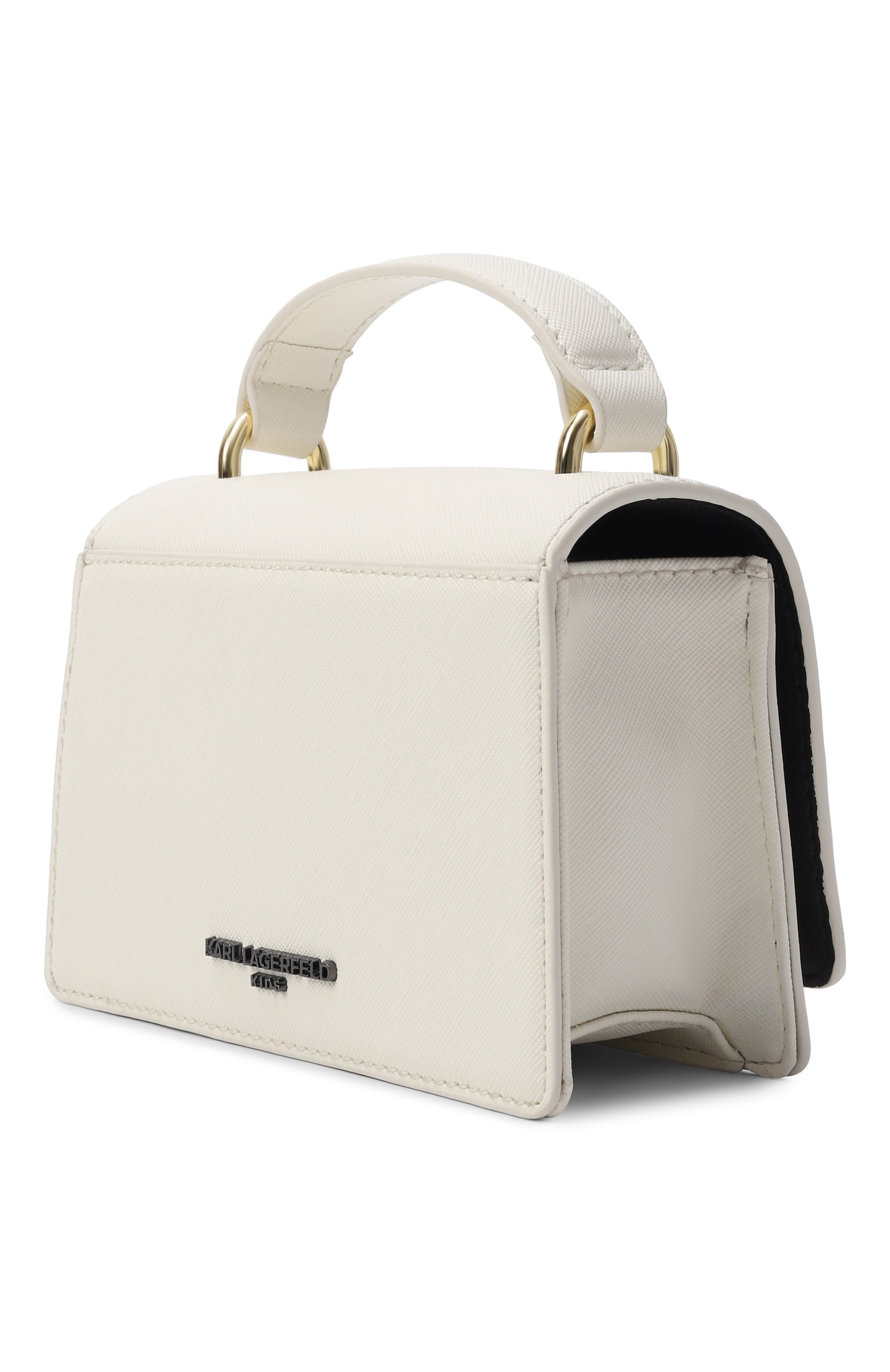 Сумка KARL LAGERFELD KIDS молочного цвета по цене 24860 руб., арт. Z31212, фото 2 Сумка KARL LAGERFELD KIDS, арт. Z31212, фото 2