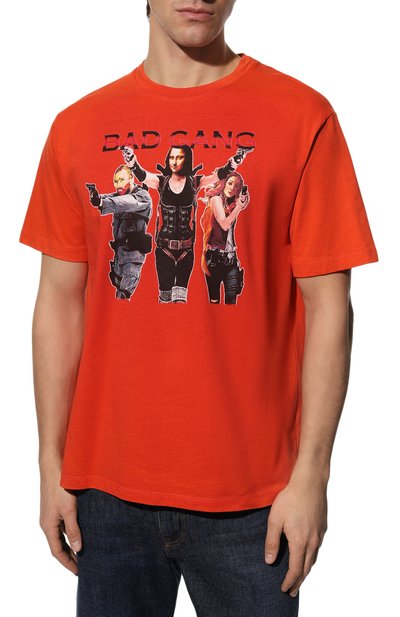 Хлопковая футболка BISIBIGLIO, арт. VANGI0B0T GANG/2212 RIF (C0TT0NE PESANTE), фото 3