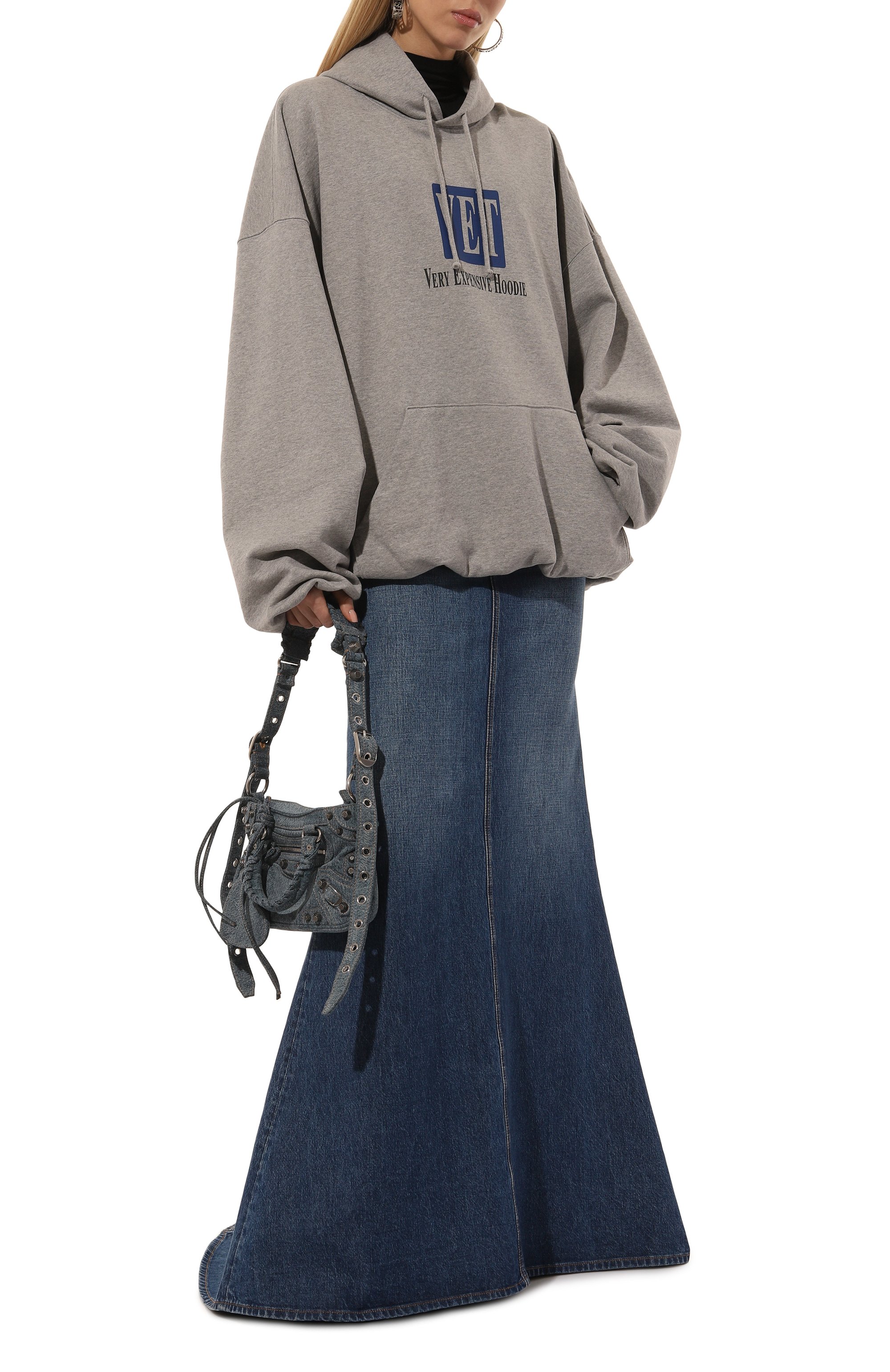 Хлопковое худи VETEMENTS, арт. UA66HD640G, фото 2