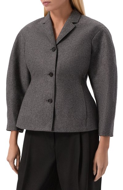 Шерстяной жакет JIL SANDER, арт. J02BN0248/J40346, фото 3