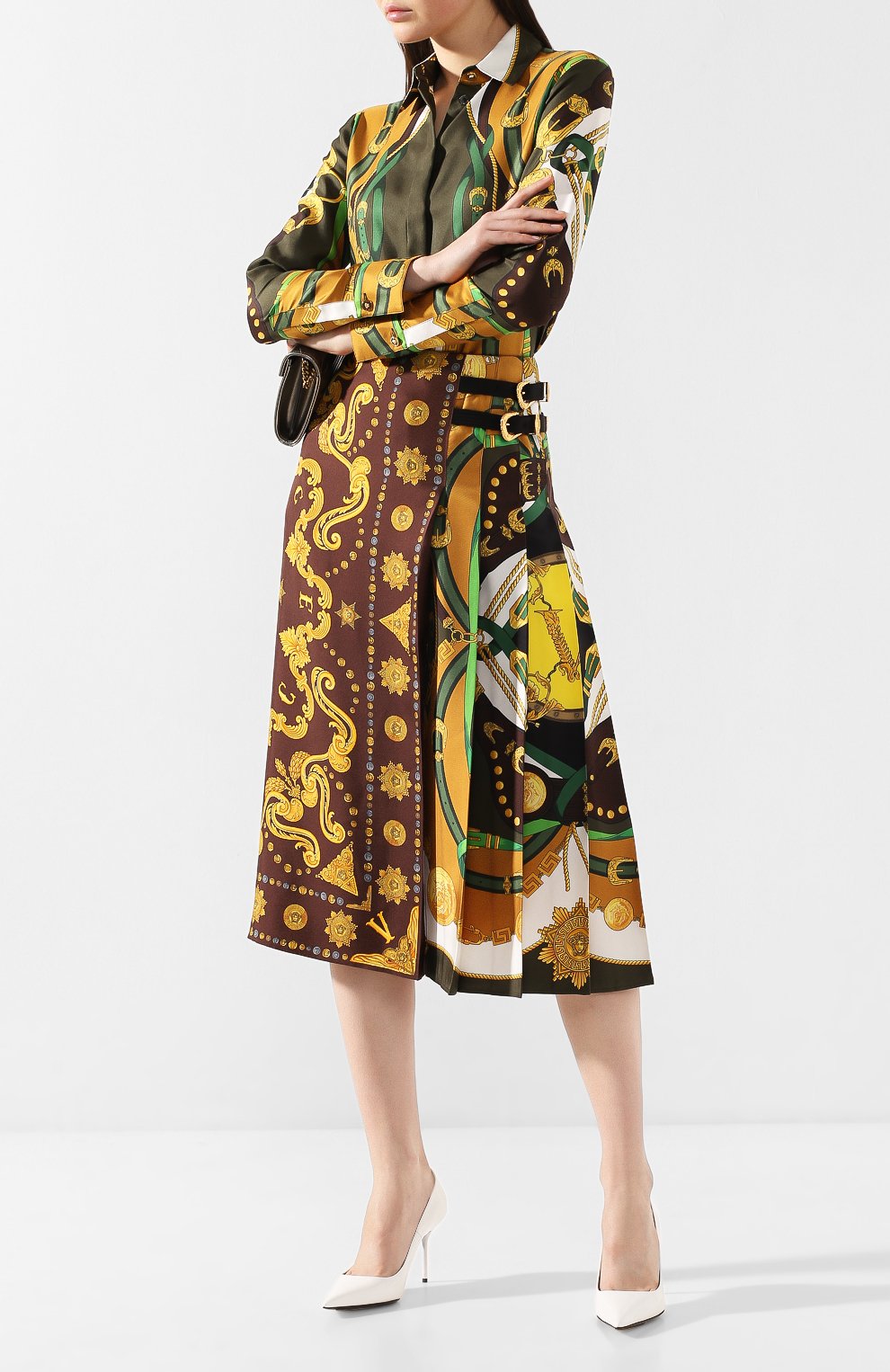 Шелковая юбка VERSACE, арт. A85363/A233263, фото 2