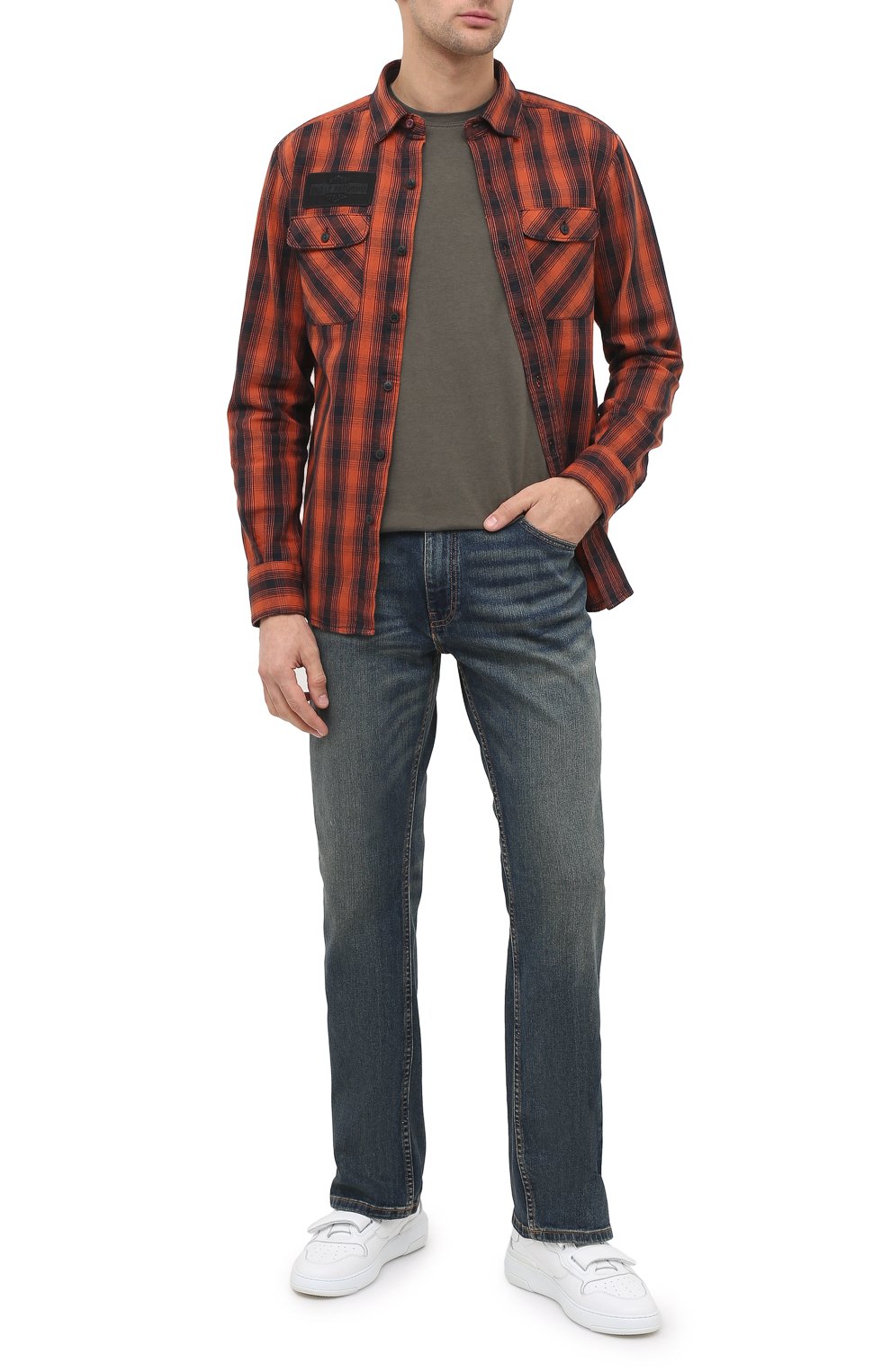 Хлопковая рубашка general motorclothes HARLEY-DAVIDSON, арт. 99010-18VM, фото 2