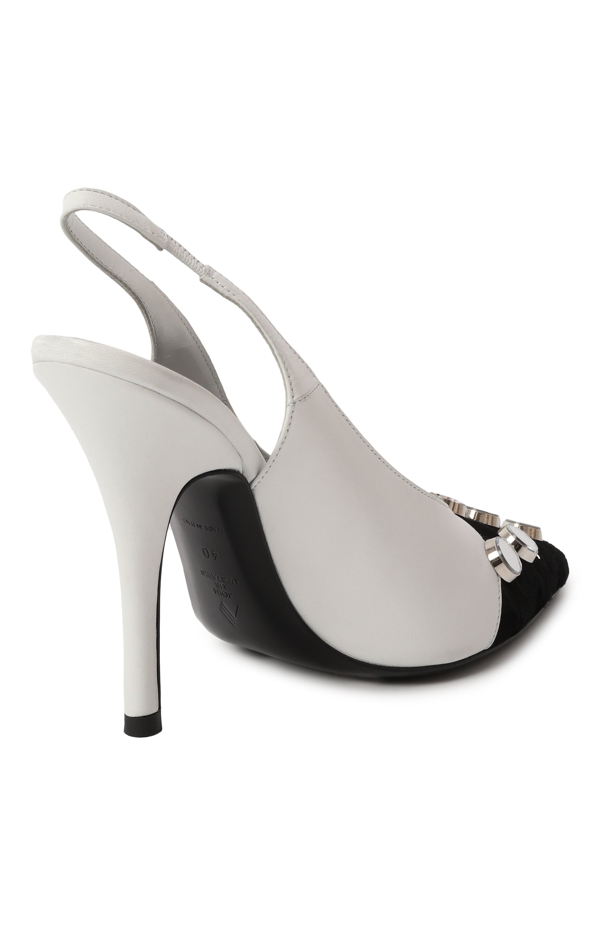 Кожаные туфли fiona 105 THE ATTICO, арт. 248WS812/L102S, фото 5