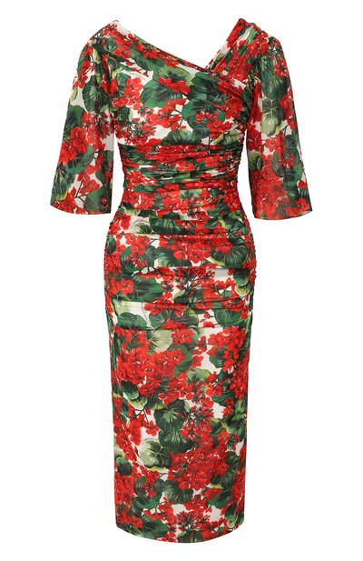 Женское шелковое платье DOLCE & GABBANA, арт. F69X8T/FSAYB