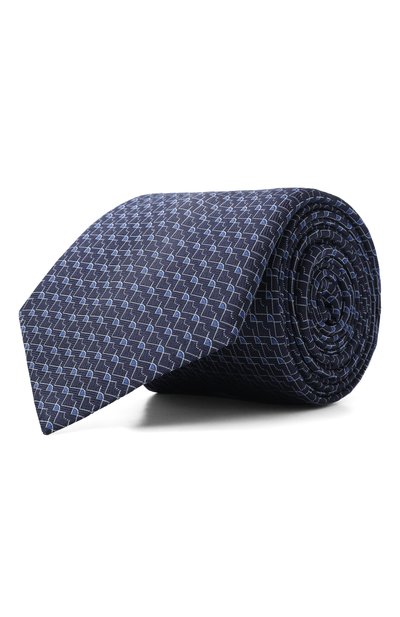 Мужской шелковый галстук CANALI, арт. 18/HJ04560