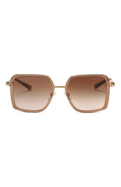 Женские солнцезащитные очки VERSACE коричневого цвета, арт. 2261-100213 | Фото 3 (Нос: Не проставлено; Региональные ограничения белый список (Axapta Mercury): Не проставлено; Тип очков: С/з; Материал: Пластик, Металл; Оптика Гендер: оптика-женское; Очки форма: Квадратные)