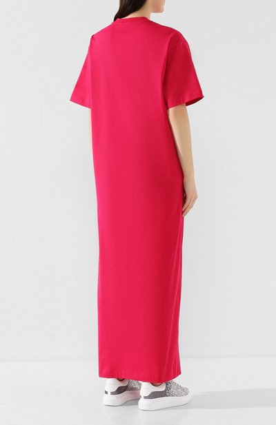Хлопковое платье MSGM, арт. 2842MDA160 207498, фото 4