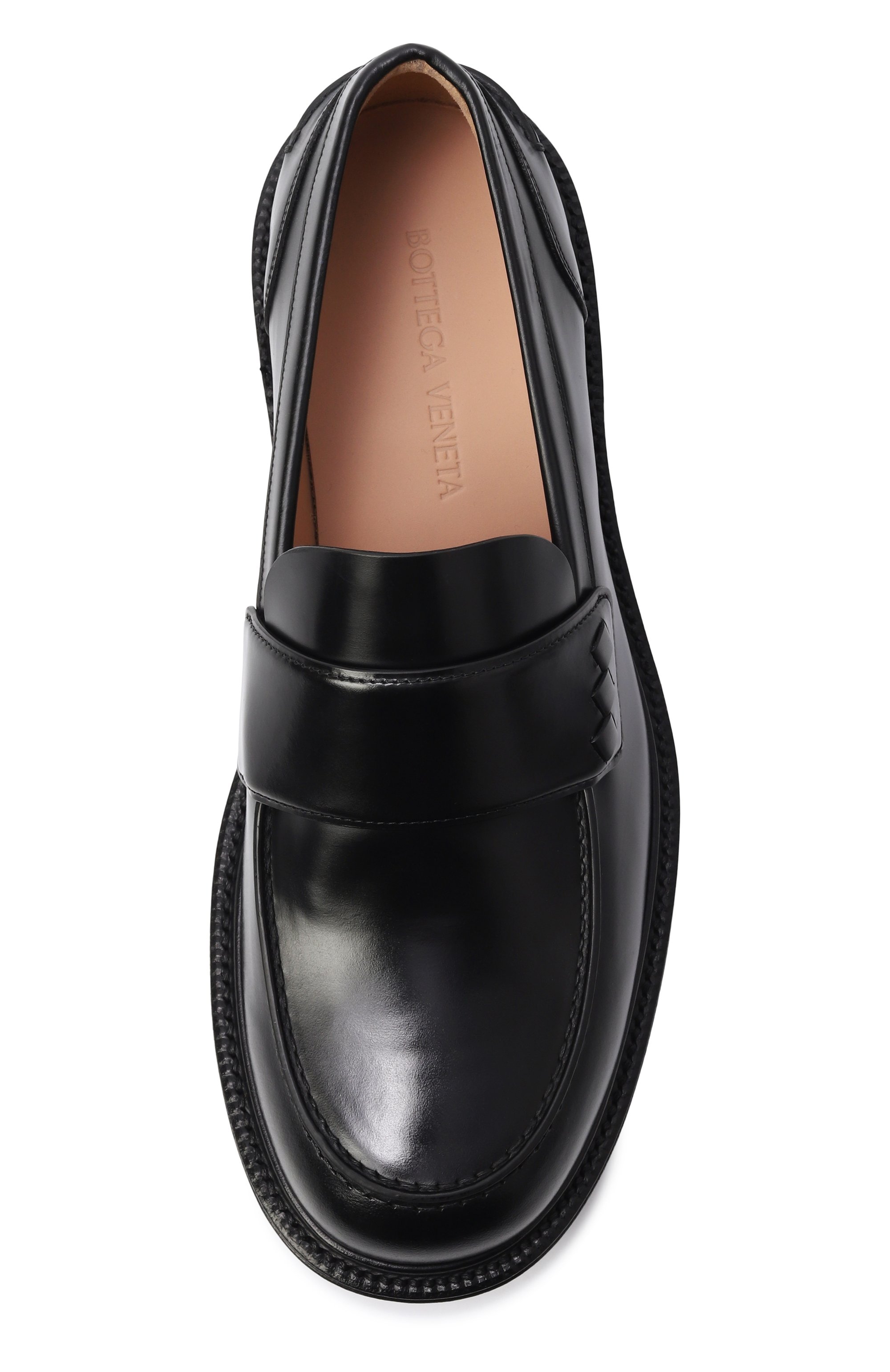 Кожаные лоферы BOTTEGA VENETA, арт. 855164/V2WX0, фото 5