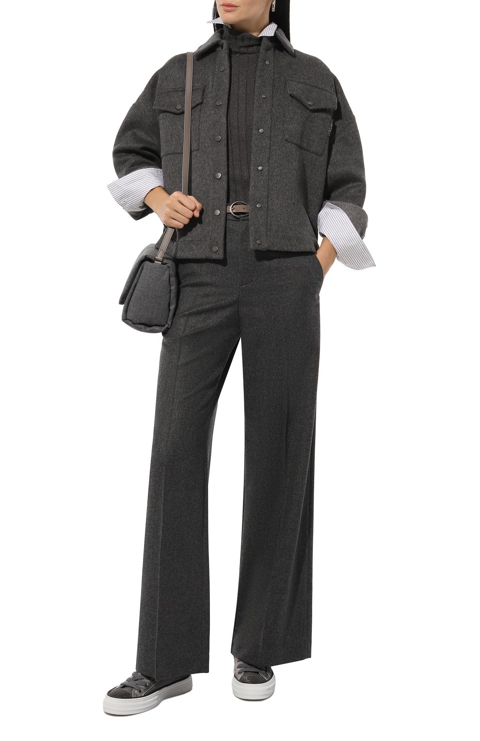 Водолазка из кашемира и шелка BRUNELLO CUCINELLI, арт. M41862203, фото 2