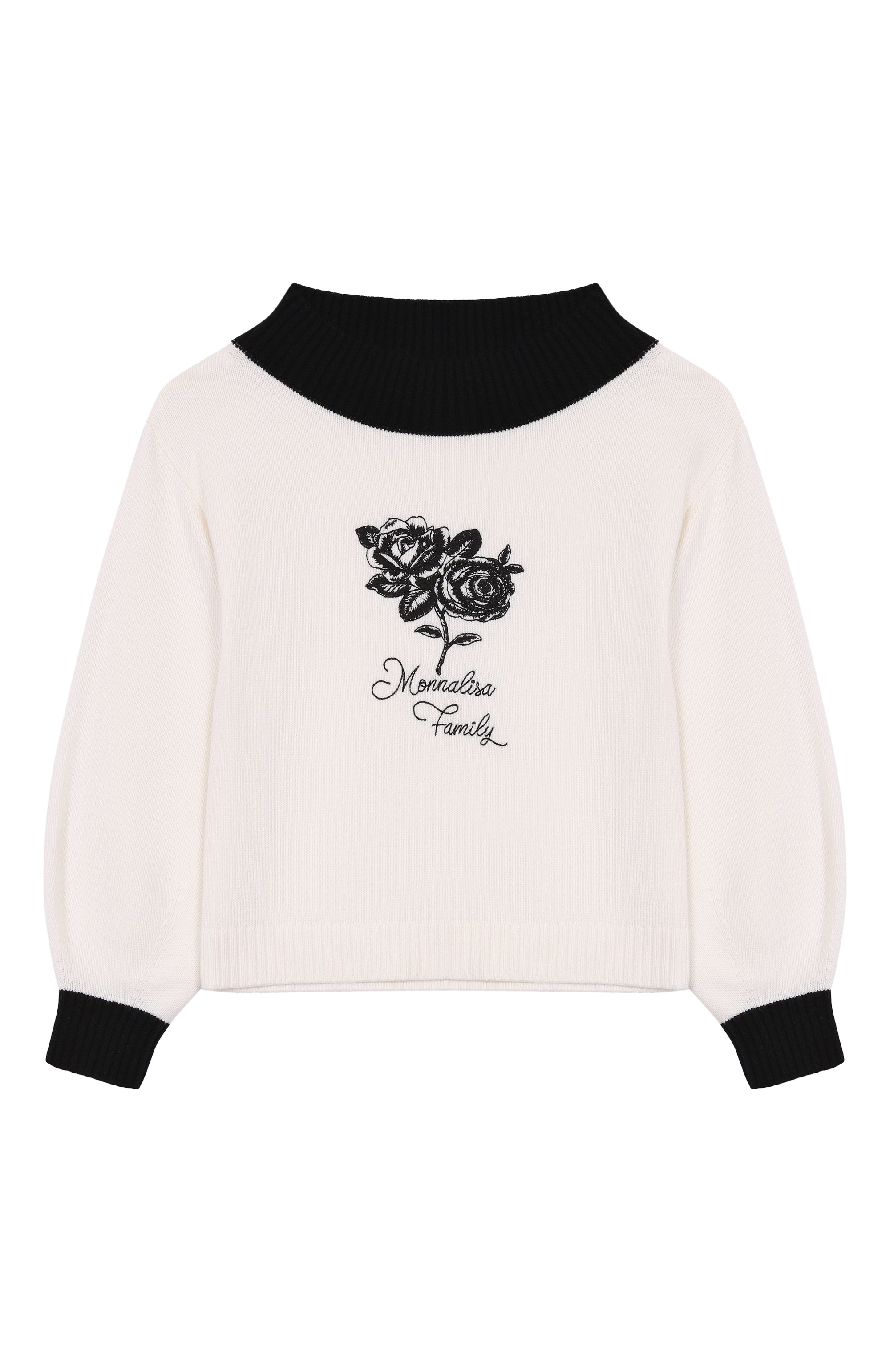 Шерстяной пуловер MONNALISA, арт. 79F603, фото 1