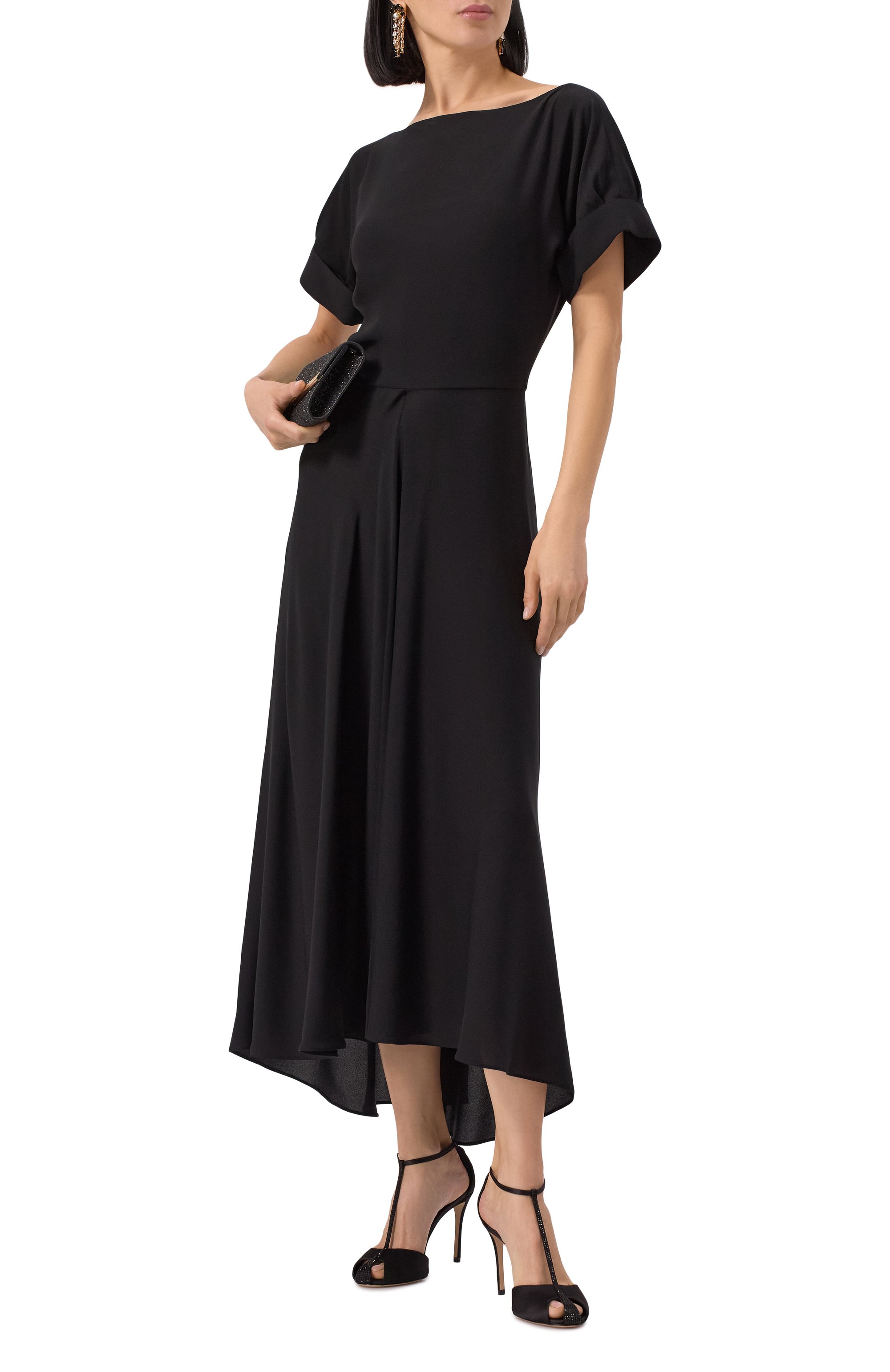 Текстильные босоножки EMPORIO ARMANI, арт. X3P853/XR385, фото 2