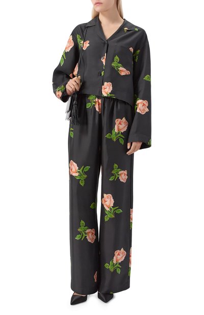 Шелковые брюки NANUSHKA, арт. ARVENN, фото 2