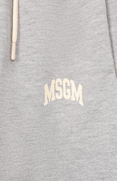 Хлопковые джоггеры MSGM KIDS, арт. F6MSJUFP025, фото 3