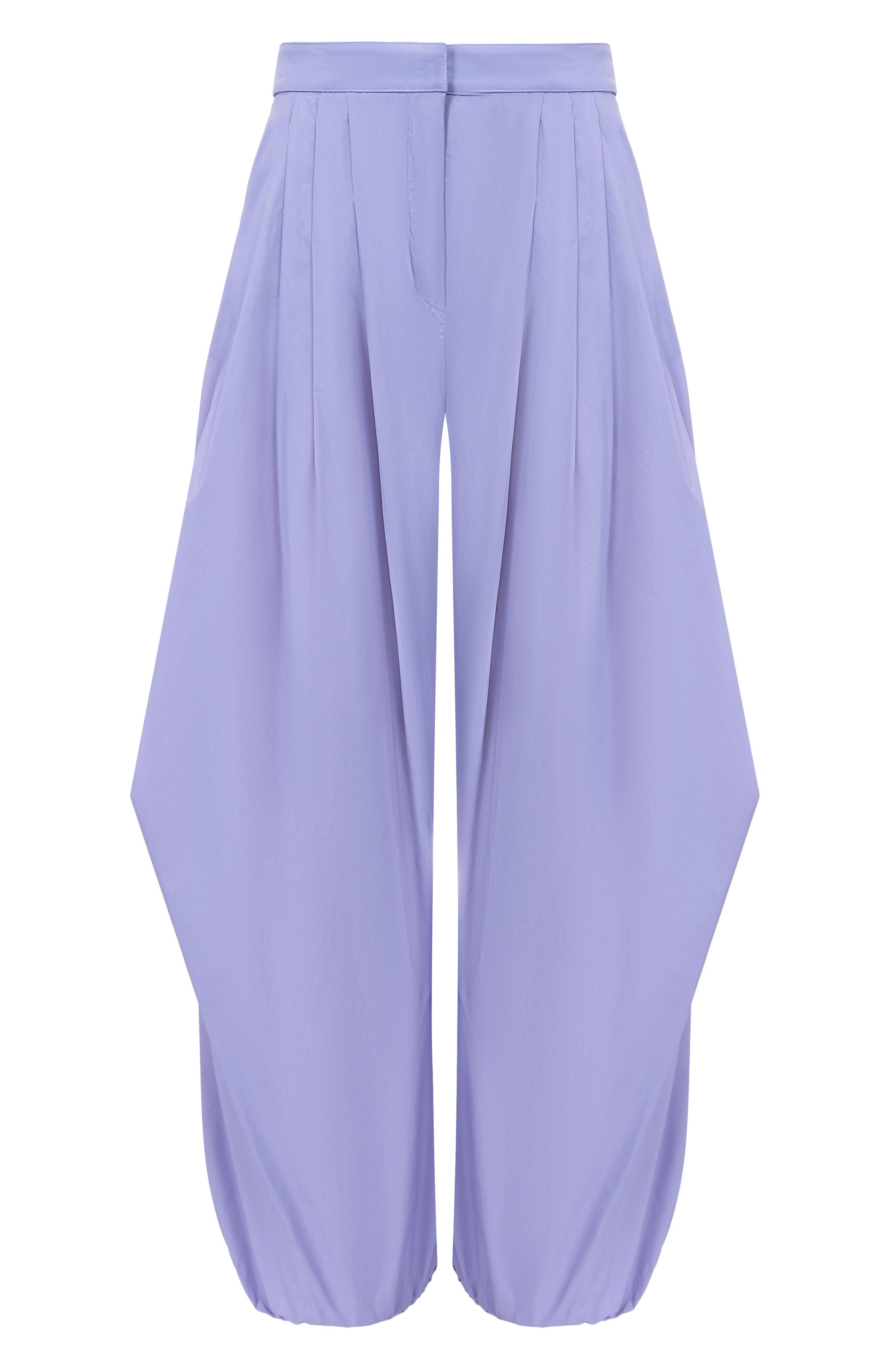 Брюки EMPORIO ARMANI голубого цвета по цене 52550 руб., арт. EW004461/TE20972, фото 1 Брюки EMPORIO ARMANI, арт. EW004461/TE20972, фото 1