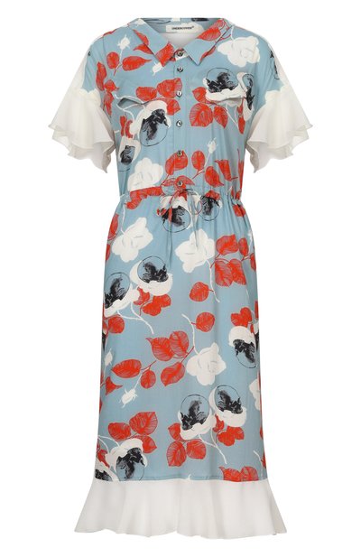 Женское платье из вискозы UNDERCOVER, арт. UP1F1702