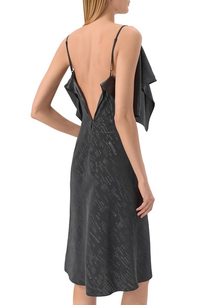 Атласное платье MM6, арт. S52DD0082/M35737, фото 3