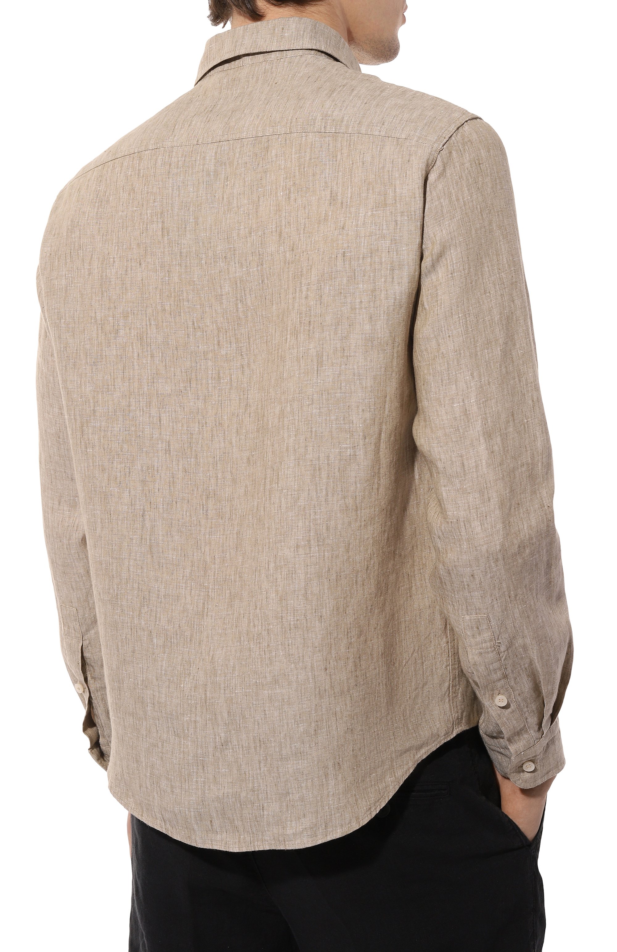 Льняная рубашка PAUL&SHARK, арт. 25413252/M, фото 4