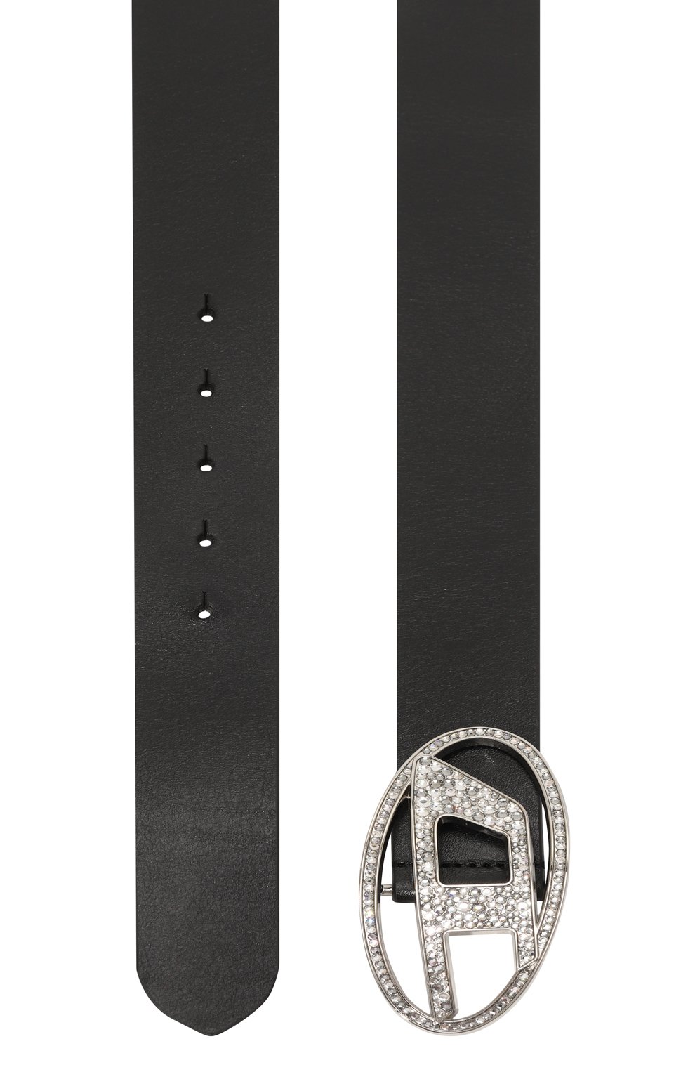 Кожаный ремень DIESEL черного цвета по цене 23850 руб., арт. X09611/P0503, фото 3 Кожаный ремень DIESEL, арт. X09611/P0503, фото 3