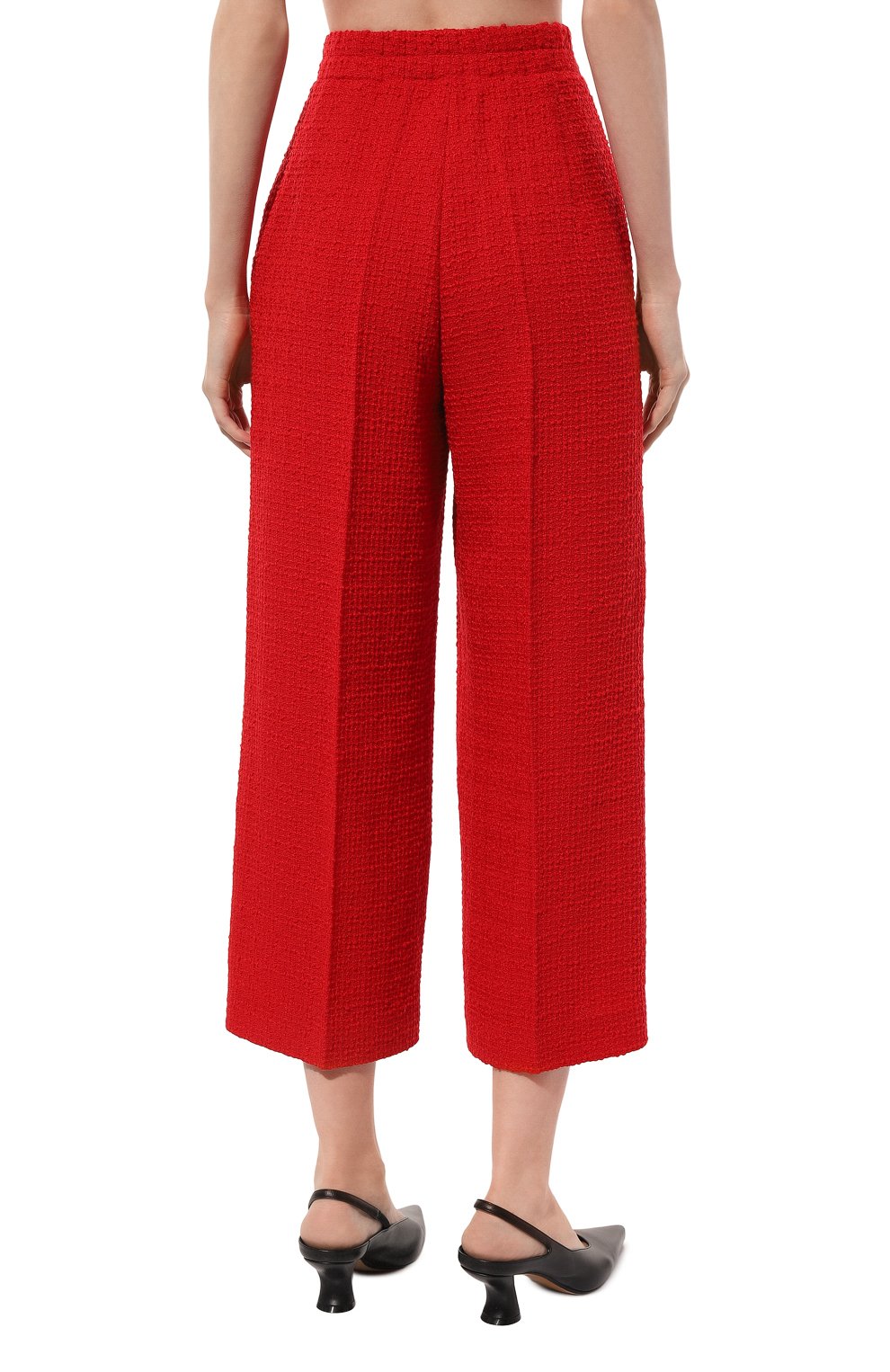 Шерстяные кюлоты AKHMADULLINA красного цвета по цене 89900 руб., арт. 1225.3B614/W209, фото 4 Шерстяные кюлоты AKHMADULLINA, арт. 1225.3B614/W209, фото 4