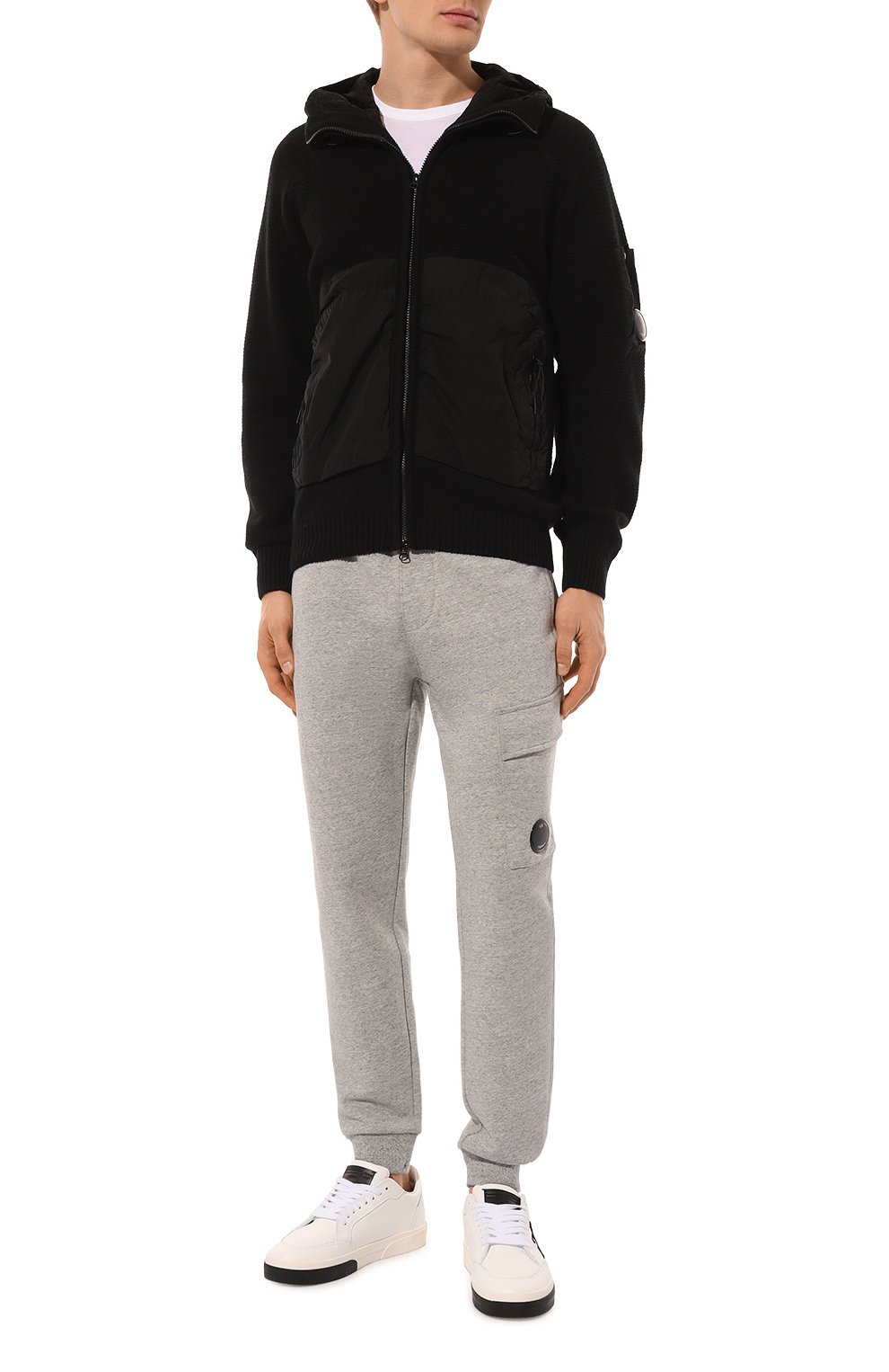 Хлопковые джоггеры C.P. COMPANY, арт. 17CMSP017A005086W, фото 2