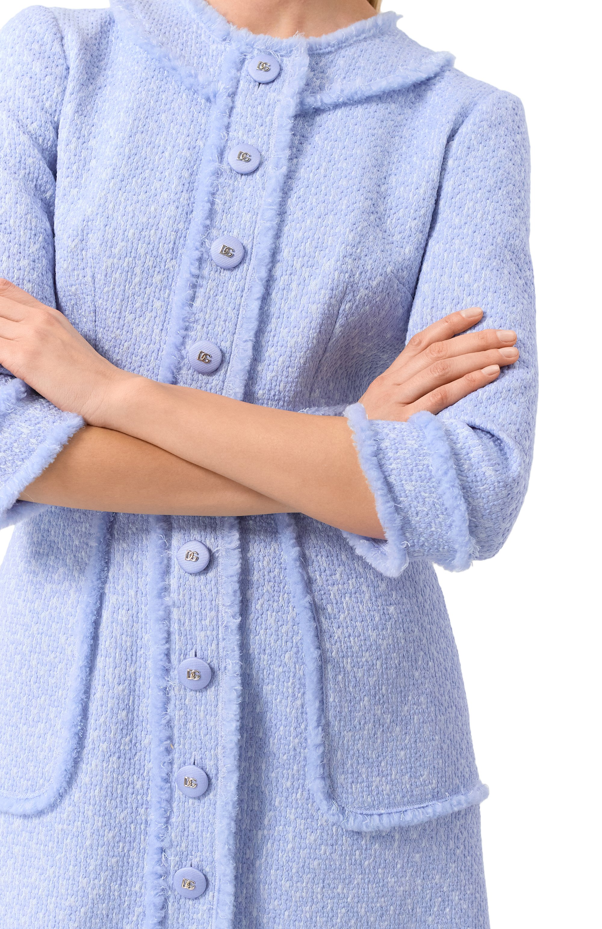 Твидовое платье DOLCE & GABBANA, арт. F6ARXT/HUMUA, фото 5