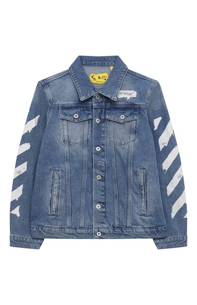 Джинсовая куртка OFF-WHITE, арт. 0BYE001S24DEN001/12/12-12+, фото 1