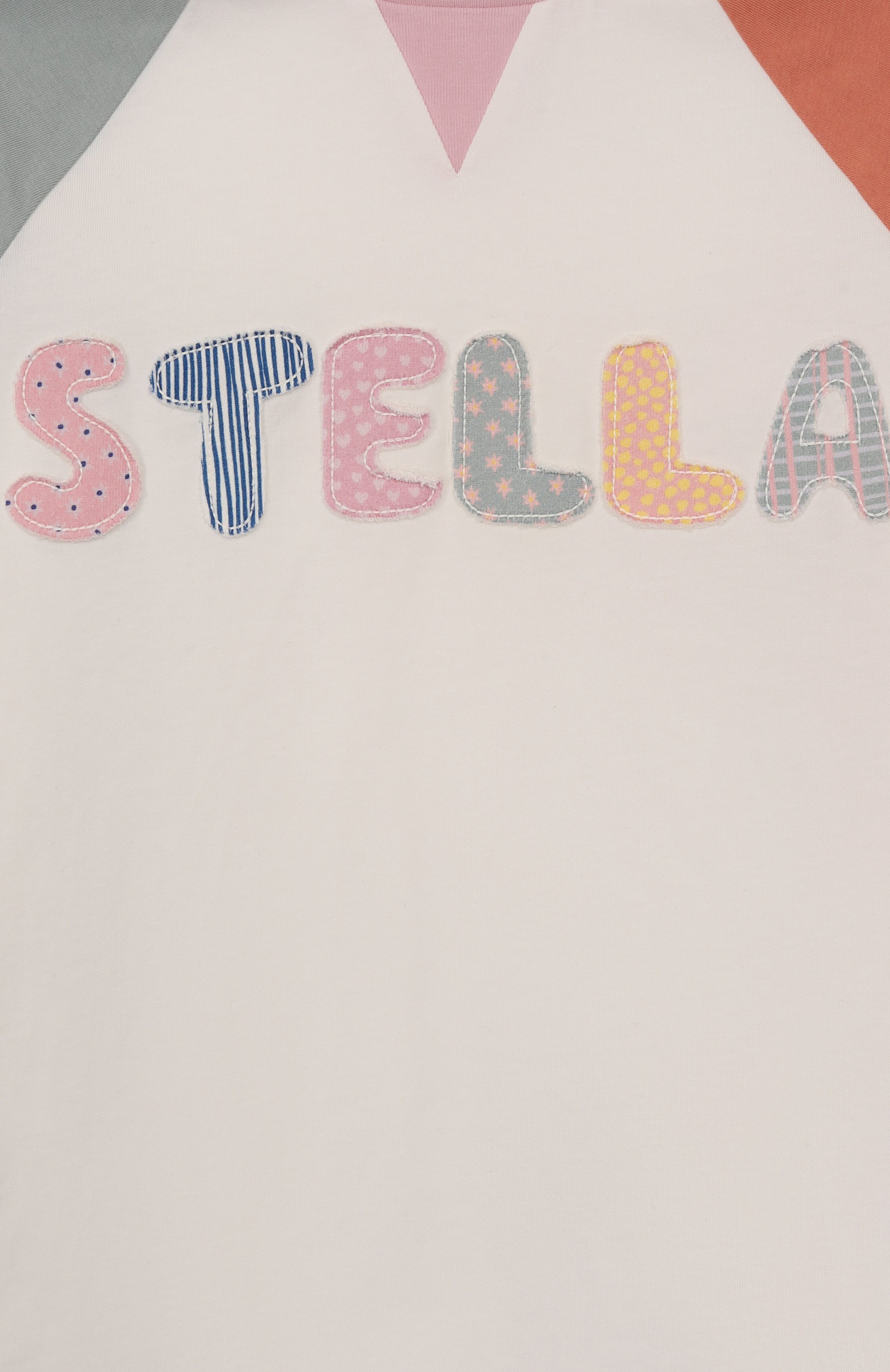 Хлопковый лонгслив STELLA MCCARTNEY кремового цвета по цене 9255 руб., арт. TX8B00, фото 3 Хлопковый лонгслив STELLA MCCARTNEY, арт. TX8B00, фото 3