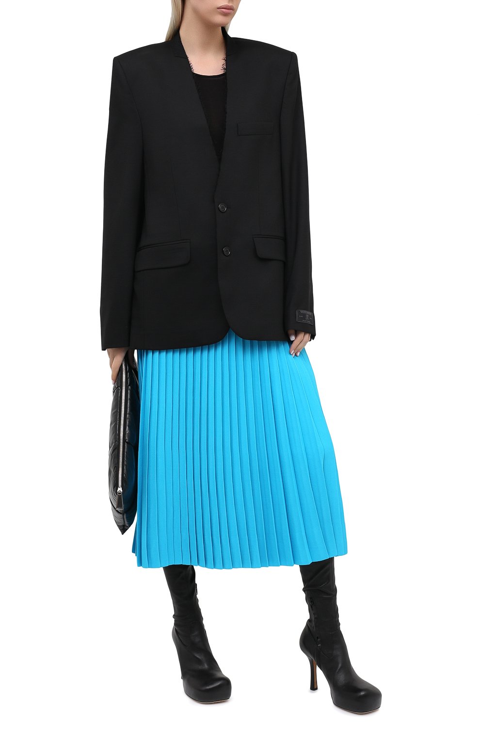 Юбка из вискозы BALENCIAGA, арт. 620998/T5133, фото 3