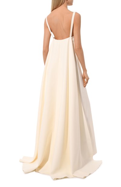 Платье из шерсти и шелка VALENTINO, арт. 3B3VDGA01CF, фото 4