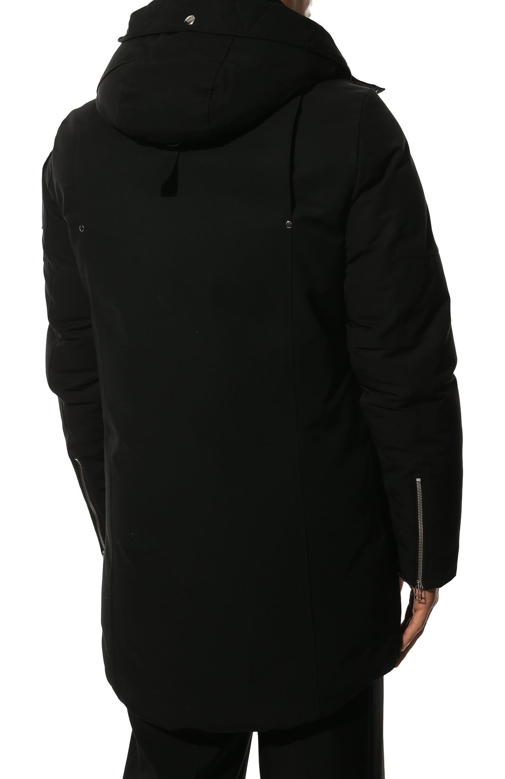 Пуховая парка MOOSE KNUCKLES черного цвета по цене 120000 руб., арт. M39MP261N, фото 4 Пуховая парка MOOSE KNUCKLES, арт. M39MP261N, фото 4