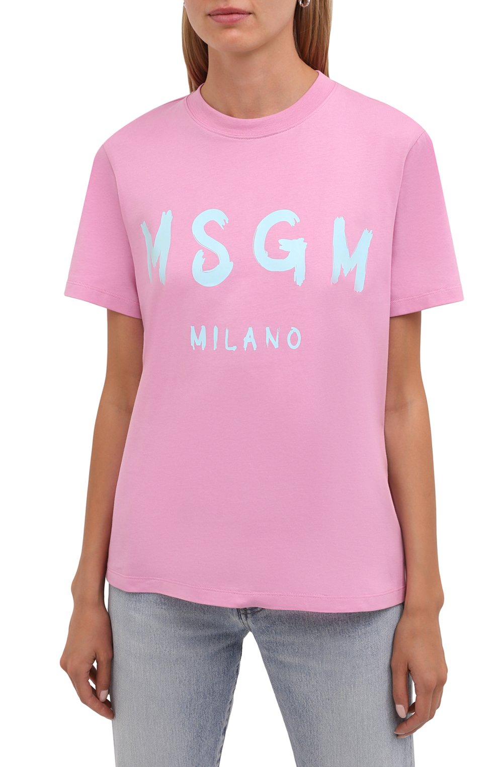 Хлопковая футболка MSGM, арт. 3141MDM510 217798, фото 3