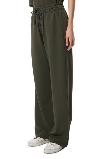 Брюки DRIES VAN NOTEN хаки цвета по цене 62350 руб., арт. 221-011146-4308, фото 3 Брюки DRIES VAN NOTEN, арт. 221-011146-4308, фото 3