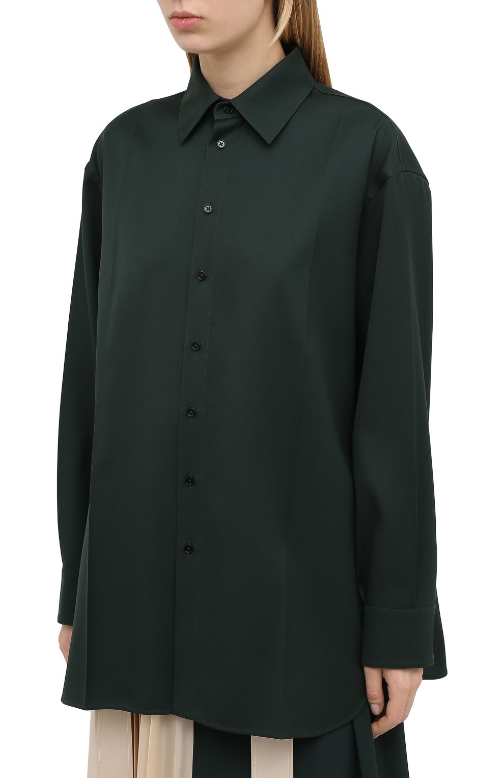Шерстяная рубашка JIL SANDER, арт. JSPR601905-WR202500, фото 3